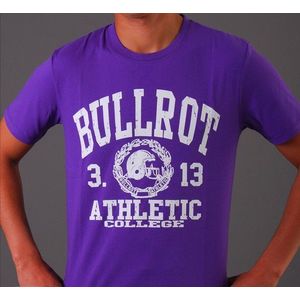 Bullrot Wear T-shirt Purple - 2XL / fialovo-biela vyobraziť
