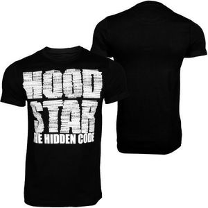 Hood Star Basic Style The Hidden Code Men T-shirt - XL / čierna vyobraziť