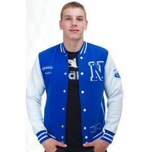 NARKOTIC WEAR EXCLUSIVE GENERATION THE CLUB COLLEGE JACKET ROYAL - M / modrá vyobraziť