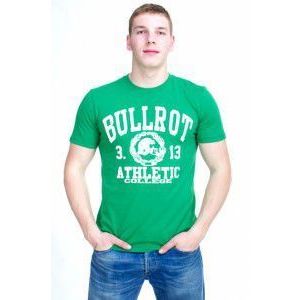 BULLROT WEAR ATHLETIC COLLEGE T-SHIRT GREEN/WHITE - XL / zeleno-biela vyobraziť