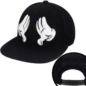 Hoodboyz High Five Snapback Cap black - Uni vyobraziť