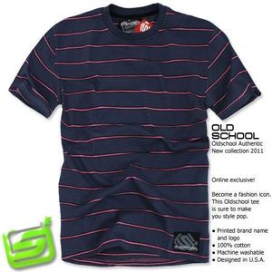 Old School Tshirt 2163navy - L / tmavomodrá vyobraziť