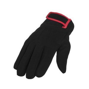 Urban Classics 2-tone Sweat Gloves Black Red - L/XL / čierna vyobraziť