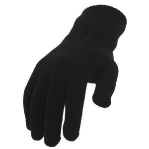 Urban Classics Knitted Gloves Blk - S/M / čierna vyobraziť