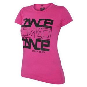 Urban Classics Dance T-shirt Fuchsia - L / ružová vyobraziť