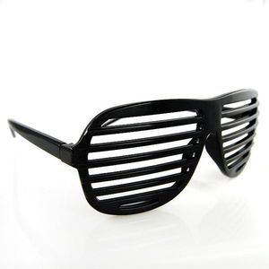 Iced Out Shutter Shades Sunglasses 5033 black - Uni / čierna vyobraziť
