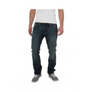 Urban Classics Straight Fit Jeans Dirtywash - 36/34 / modrá vyobraziť