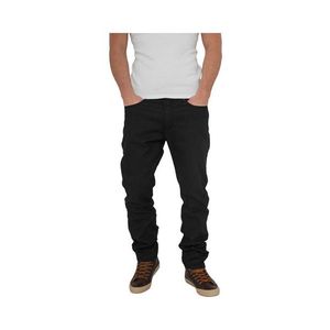 Urban Classics Straight Fit Jeans Blackraw - 38/34 / čierna vyobraziť