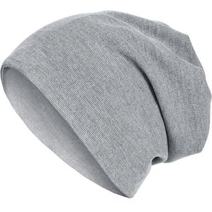 Master Dis Rib 2in1 Beanie Grey - Uni / šedá vyobraziť