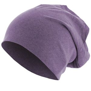 Master Dis Heather Jersey Beanie Purple - Uni / fialová vyobraziť