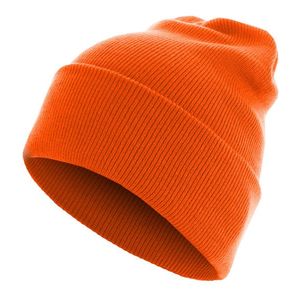 Master Dis Beanie Basic Flap Long Version Neonorange - Uni / oranžová vyobraziť