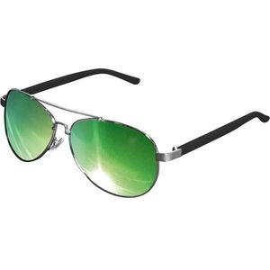 Master Dis Sunglasses Mumbo Mirror Silver/green - Uni / strieborná vyobraziť