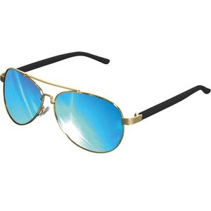 Master Dis Sunglasses Mumbo Mirror Gold/blue - Uni / zlatá vyobraziť