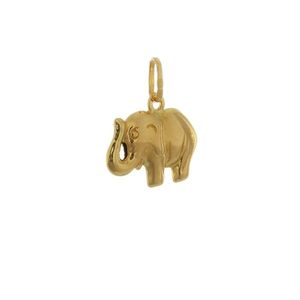 Prívesok Slon zo žltého zlata vyobraziť