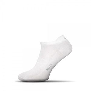 Biele pánske členkové ponožky vyobraziť