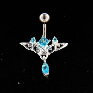Strieborný piercing 14515 vyobraziť