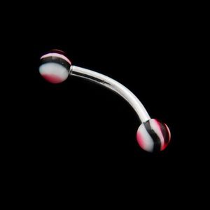 Strieborný piercing 15627 vyobraziť