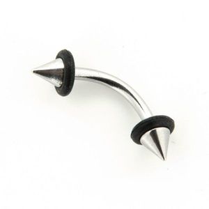 Strieborný piercing 15645 vyobraziť