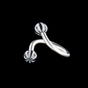 Strieborný piercing 15656 vyobraziť