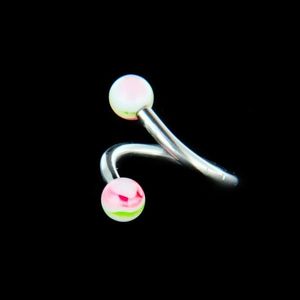 Strieborný piercing 15661 vyobraziť
