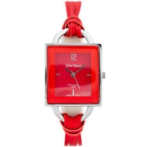 Červené dámske hodinky Gino Rossi 7661A1-5E1 vyobraziť