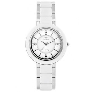 Elegantné biele dámske hodinky Gino Rossi 1767B-3C1 vyobraziť
