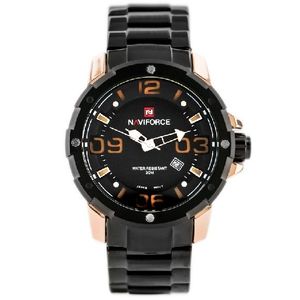 Pánske hodinky s kovovým náramkom Naviforce NF9078M-C vyobraziť