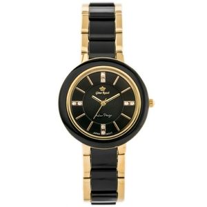 Dámske hodinky čierno-zlatej farby Gino Rossi 1767B-1A3 vyobraziť
