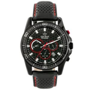 Pánske hodinky s červeným prešívaním Gino Rossi PREMIUM S9106A-1A3 vyobraziť