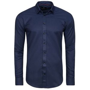 Kvalitná košeľa v SLIM FIT STRIHU - SalzburgNavySLIM vyobraziť