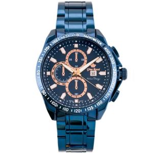 Modré pánske hodinky Gino Rossi 9153B-6F3 vyobraziť