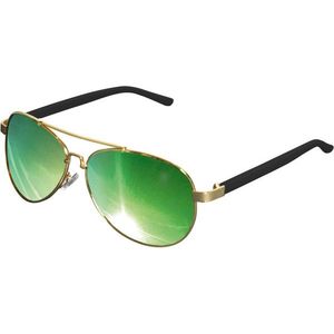 Master Dis Sunglasses Mumbo Mirror Gold/green - Uni / zlatá vyobraziť