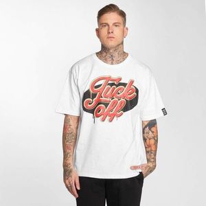 Dangerous DNGRS / T-Shirt FCKoff in white - M vyobraziť