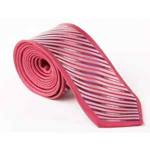 40026-109 Červeno-strieborná kravata. vyobraziť