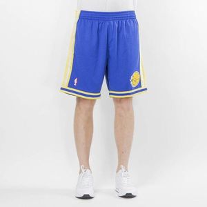 Mitchell & Ness shorts Golden State Warriors royal Swingman Shorts - L vyobraziť