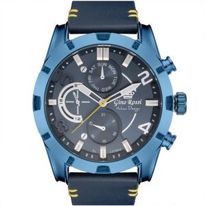 Trendové pánske hodinky Gino Rossi 11259A-6F1 vyobraziť