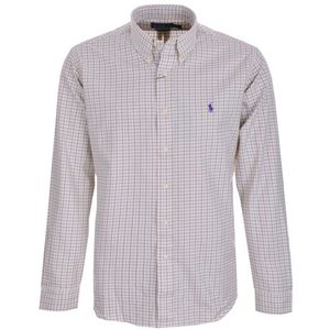 Košeľa "Twill" zo 100% bavlny od Ralph Lauren (krémovo-fialová) Veľkosť: S vyobraziť