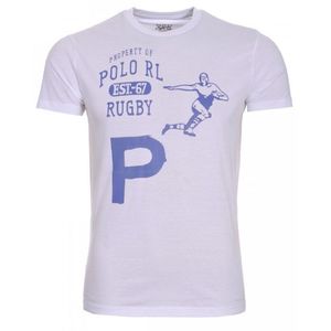 Tričko "Polo RL" zo 100% bavlny od Ralph Lauren (biele) Iba S Veľkosť: S vyobraziť