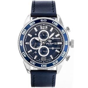 Modré pánske hodinky Gino Rossi E7131A-6F1 vyobraziť