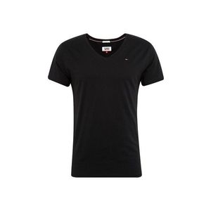 Tommy Jeans Tričko 'TJM ORIGINAL JERSEY V NECK TEE' čierna vyobraziť