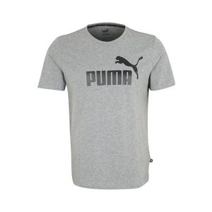 PUMA Funkčné tričko sivá melírovaná / čierna vyobraziť
