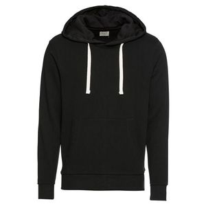 JACK & JONES Mikina 'JJEHOLMEN SWEAT HOOD NOOS' čierna vyobraziť