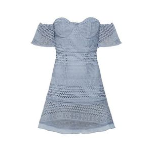Bardot Kokteilové šaty 'Lucille' modré vyobraziť