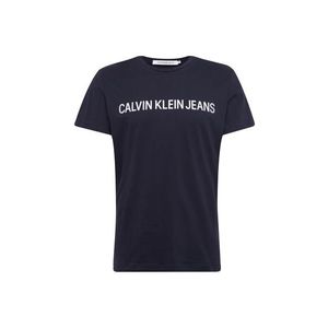 Calvin Klein Jeans Tričko tmavomodrá / biela vyobraziť