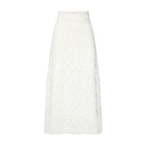 IVY & OAK Sukňa 'Midi Graphic Lace Skirt' biela vyobraziť
