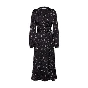 IVY & OAK Šaty 'Wrapped Dress' čierna vyobraziť