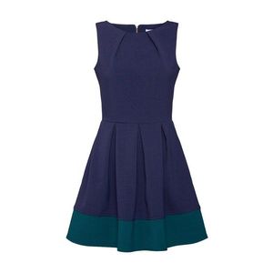 Closet London Kokteilové šaty námornícka modrá / zelená vyobraziť