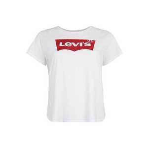 Levi's® Plus Tričko 'PERFECT TEE' červené / biela vyobraziť