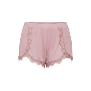 NA-KD Nohavice 'Overlapped Lace Detailed Shorts' ružová vyobraziť