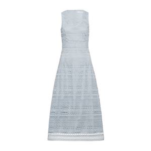 IVY & OAK Kokteilové šaty 'Graphic Lace Dress' modré vyobraziť